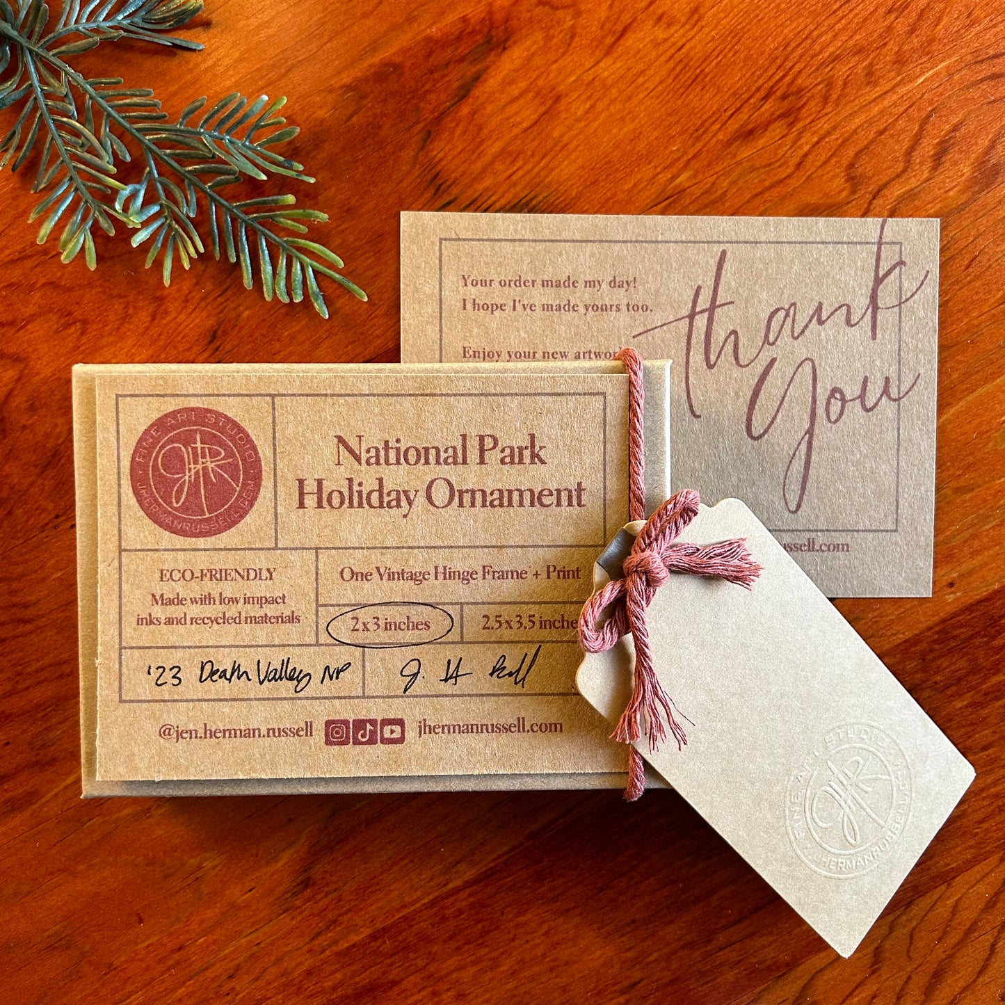 '23 Death Valley National Park Ornament
