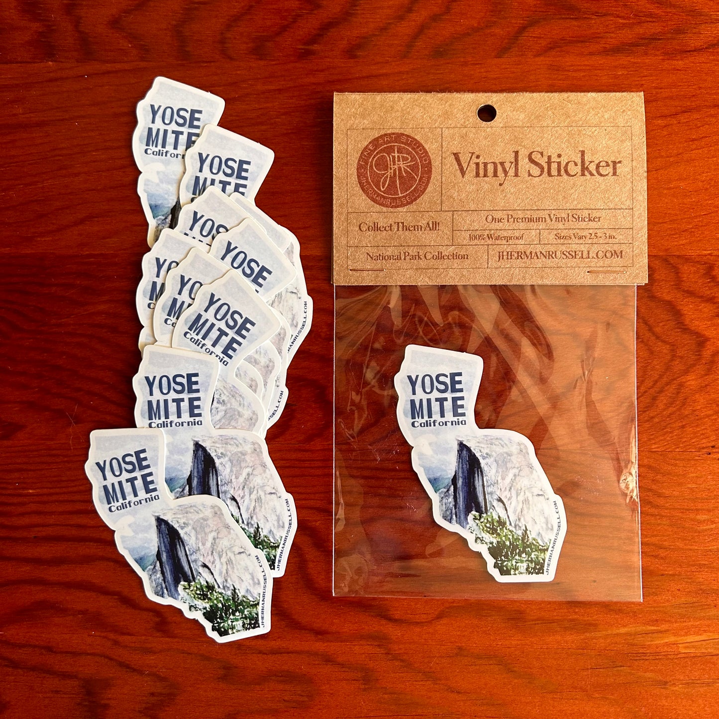 Yosemite National Park California Sticker