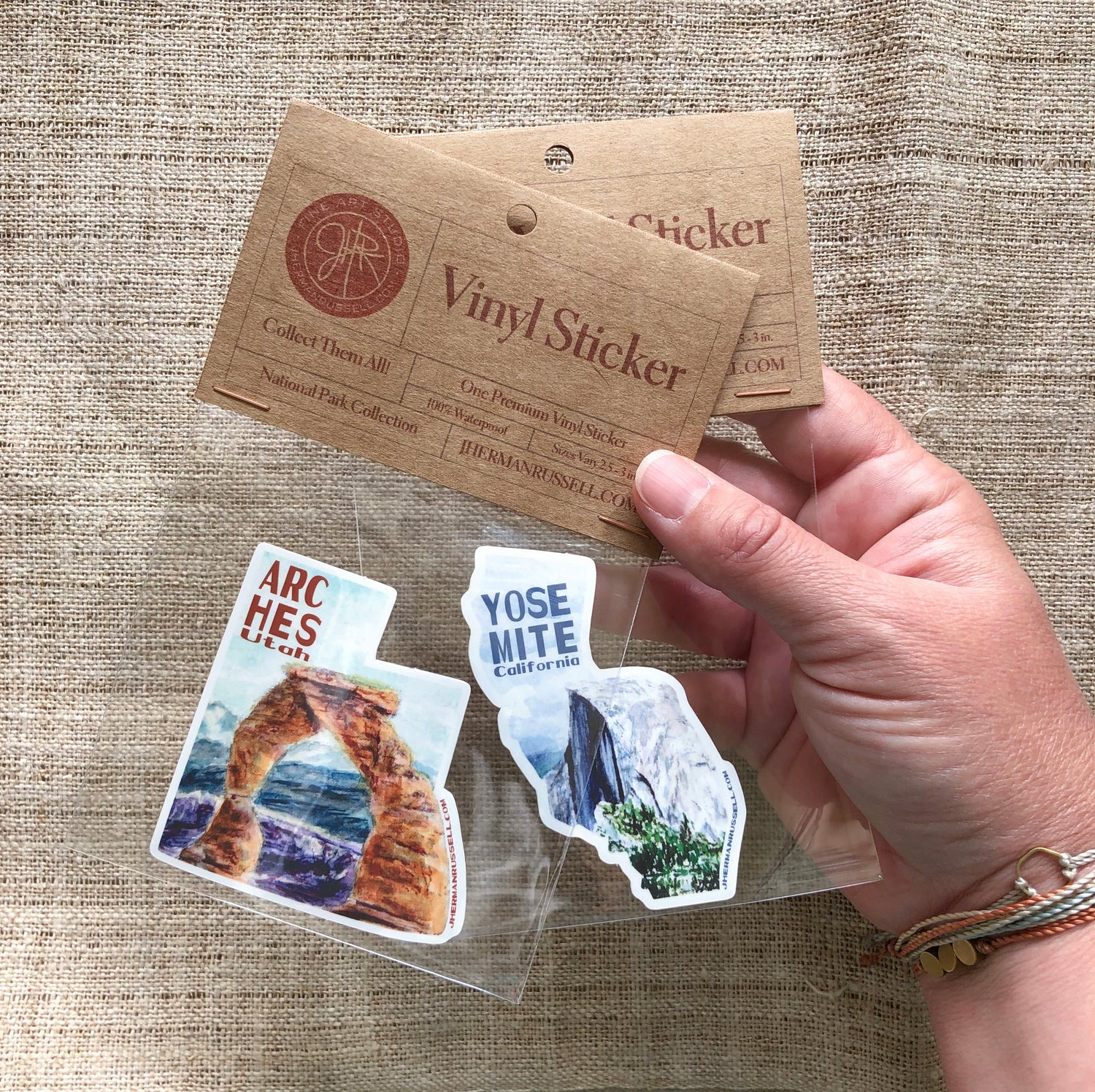 National Park Sticker Collection by jhermanrussell.com