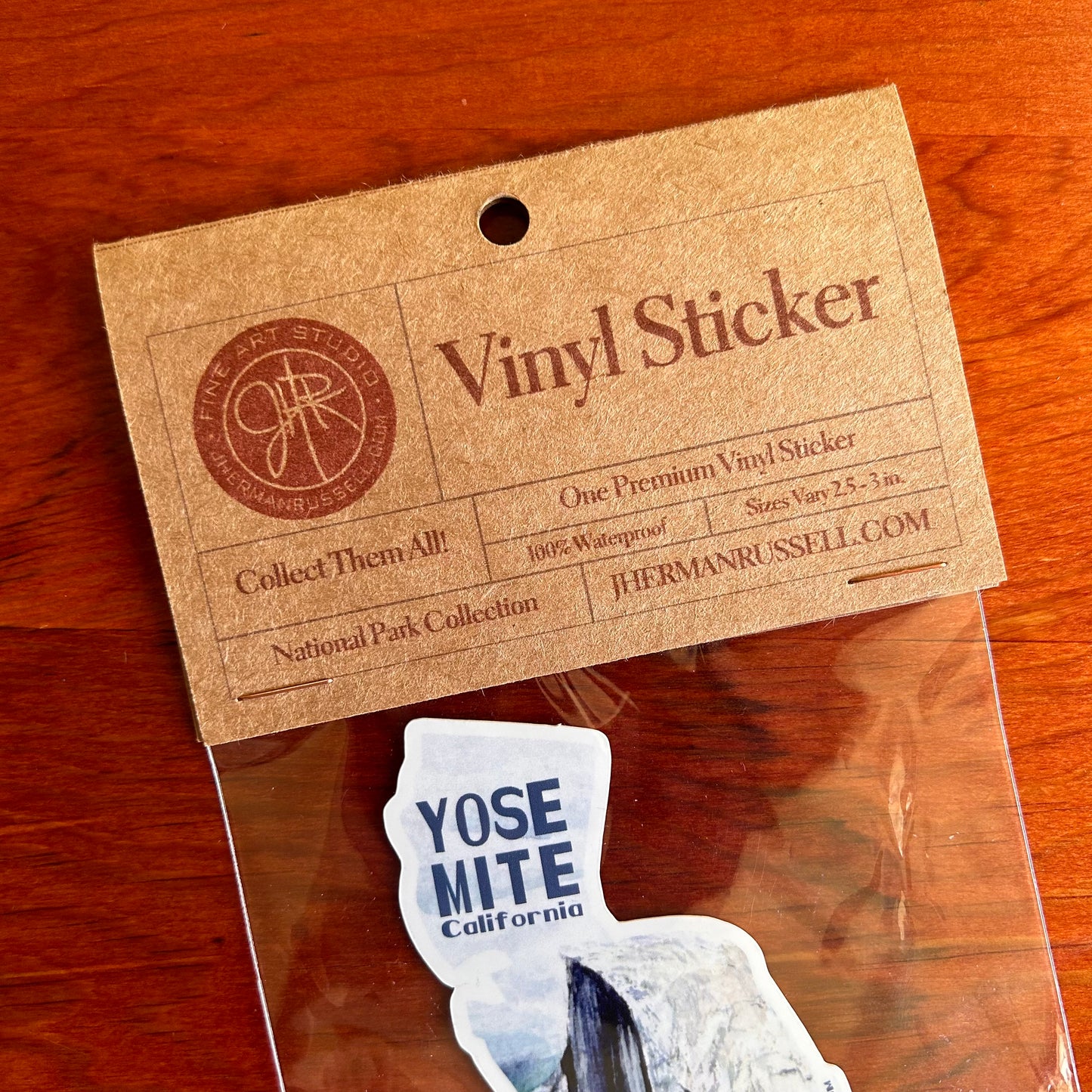 Yosemite National Park California Sticker