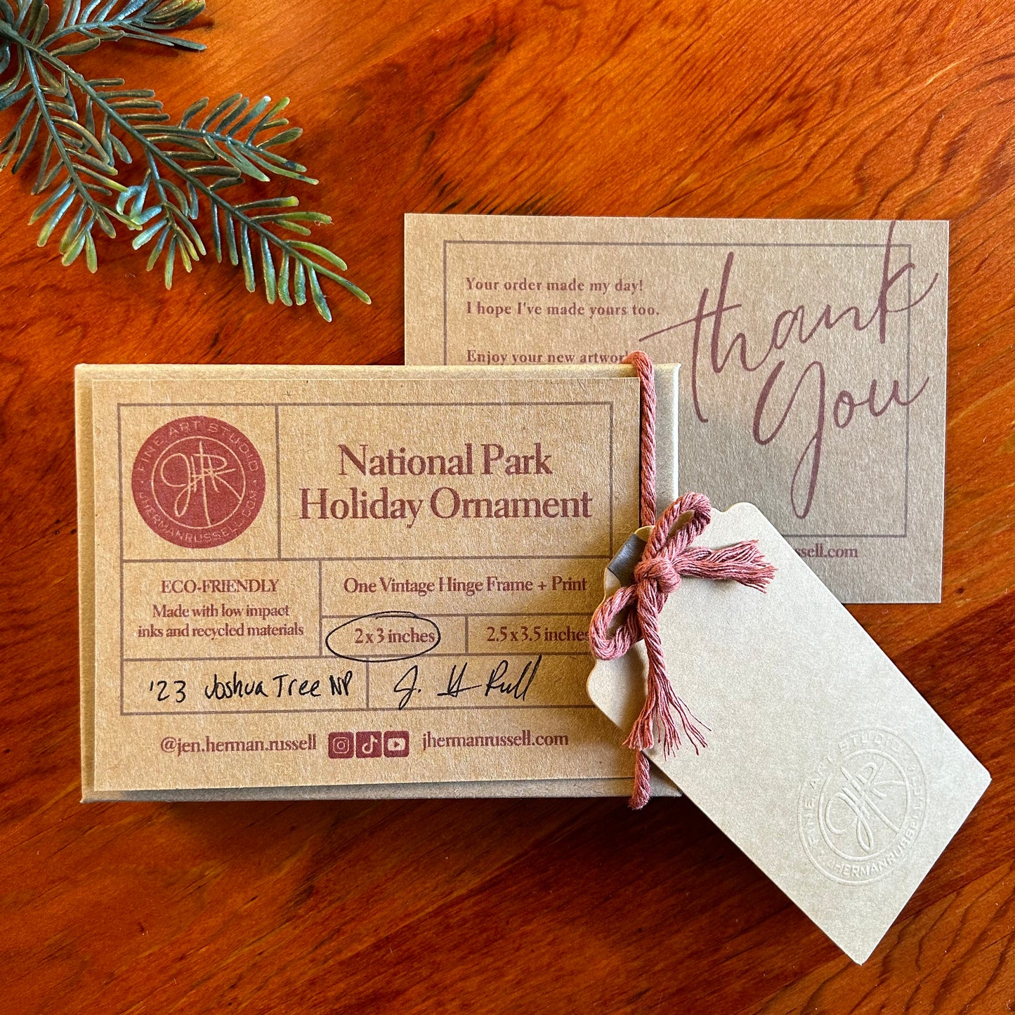 '23 Joshua Tree National Park Ornament