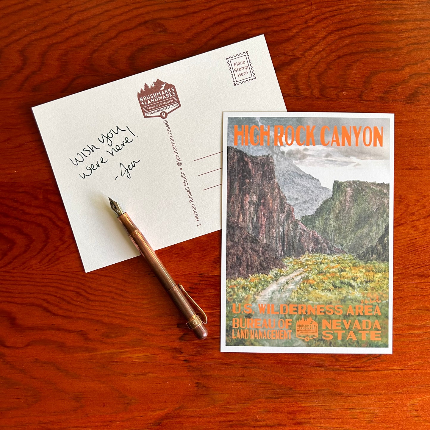 High Rock Canyon Postcard
