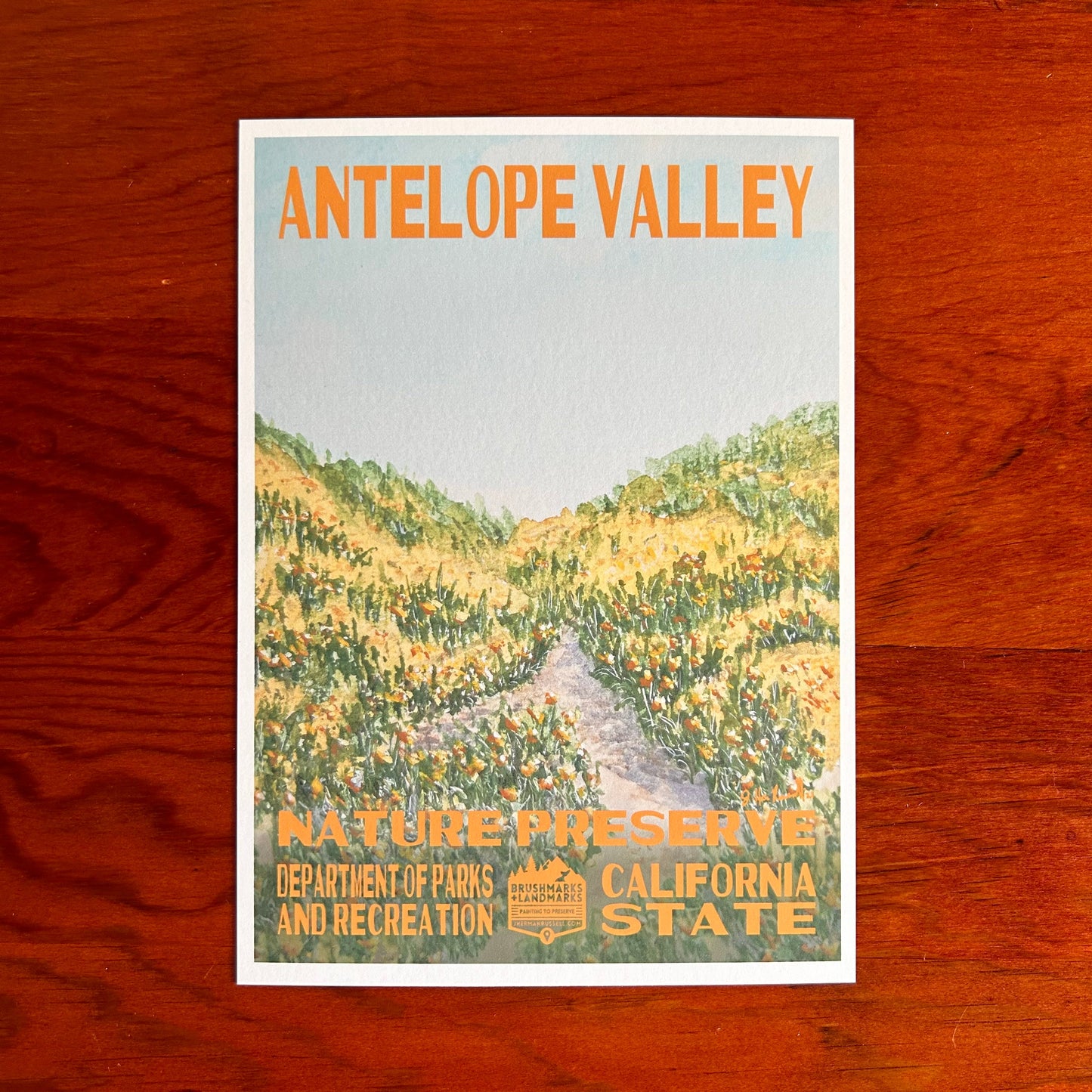 California Park + Landmark Postcard Set No.1 (4pk)