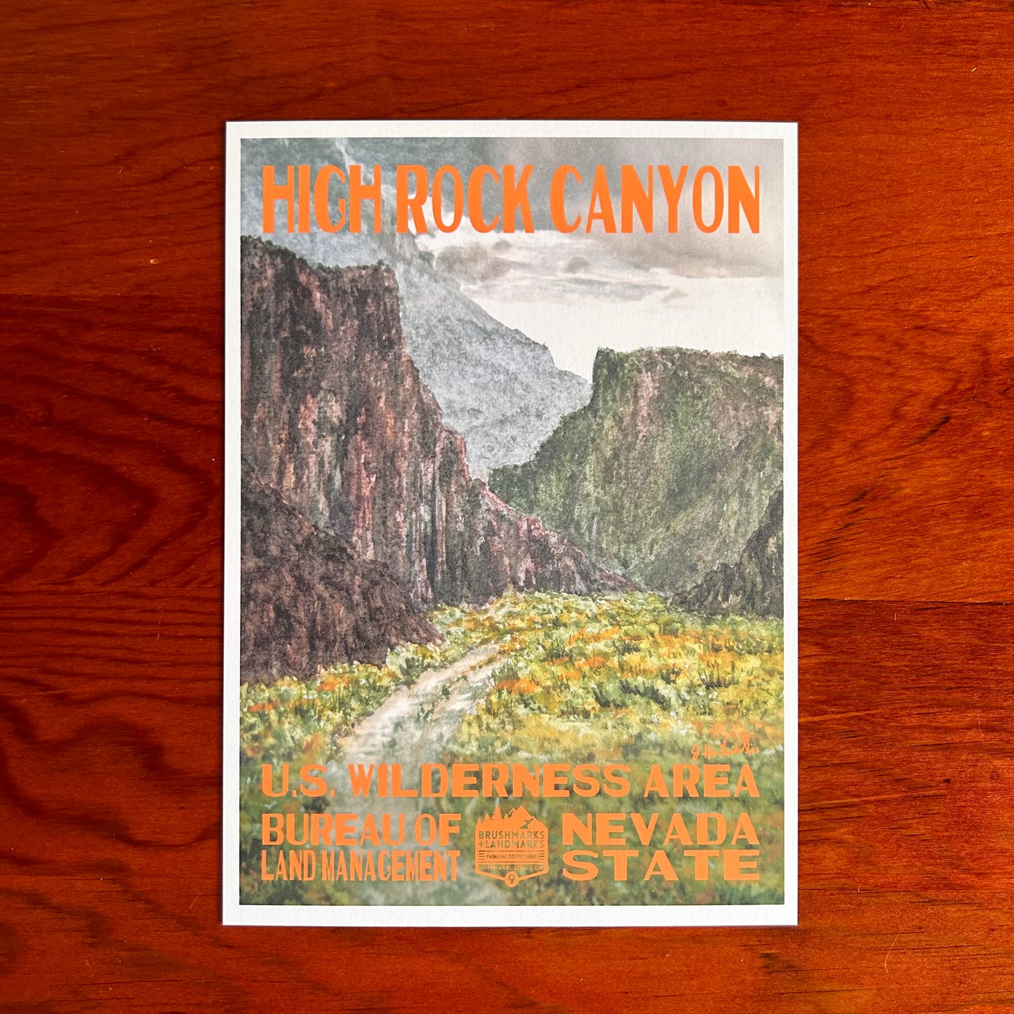 National Park + Landmark Postcard Set No.1 (4pk)