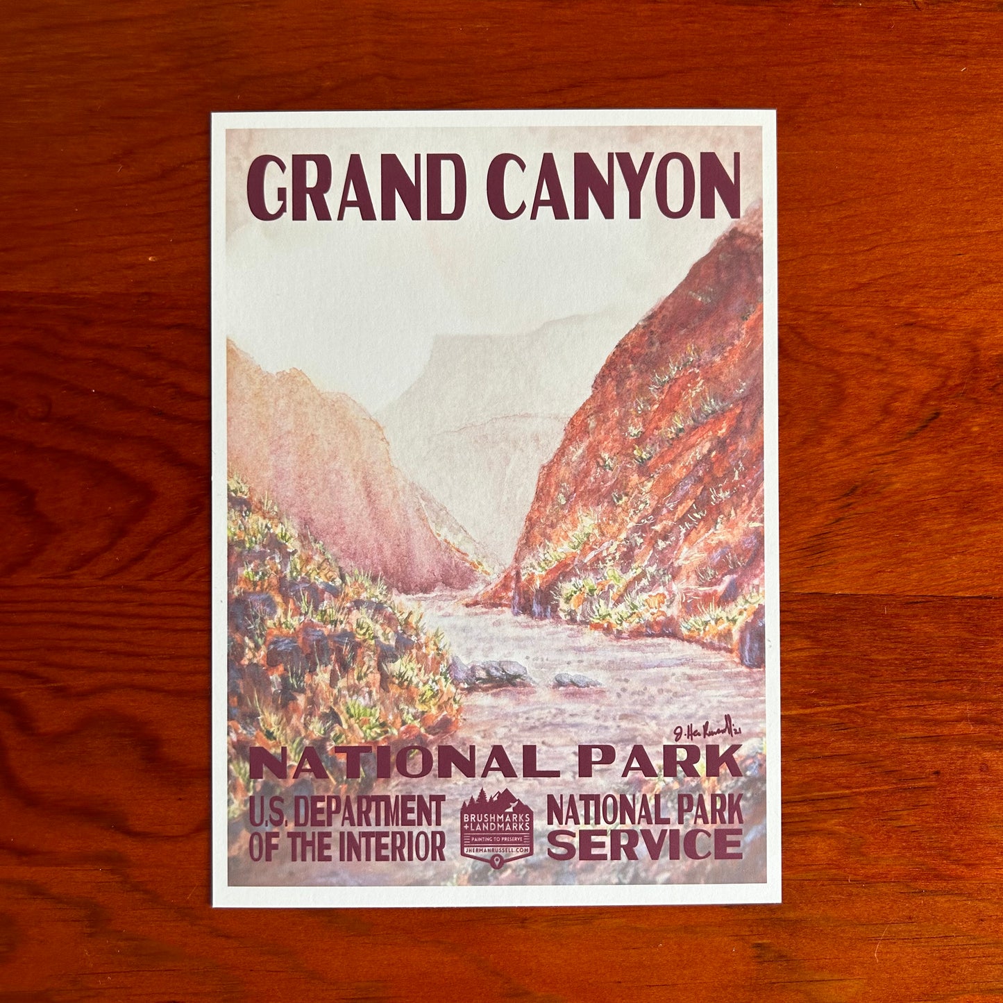 National Park + Landmark Postcard Set No.1 (4pk)