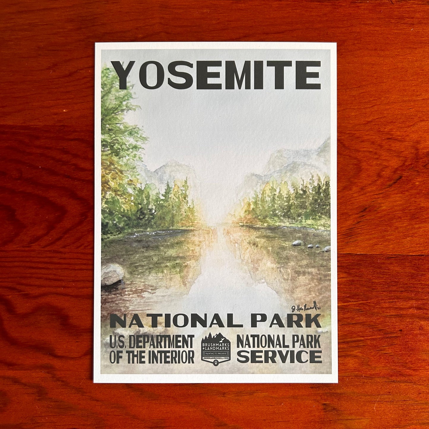 California Park + Landmark Postcard Set No.1 (4pk)