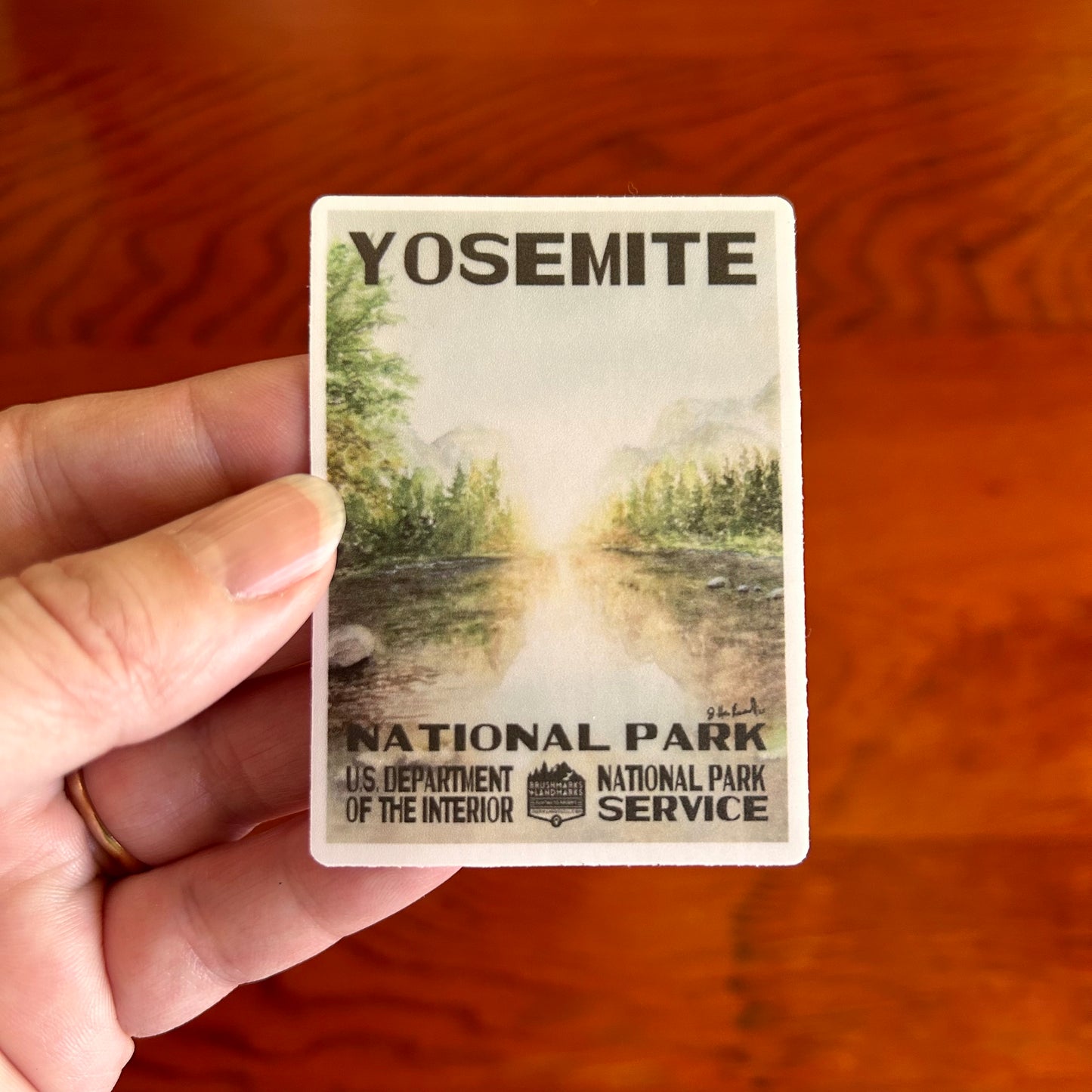 Yosemite National Park Sticker