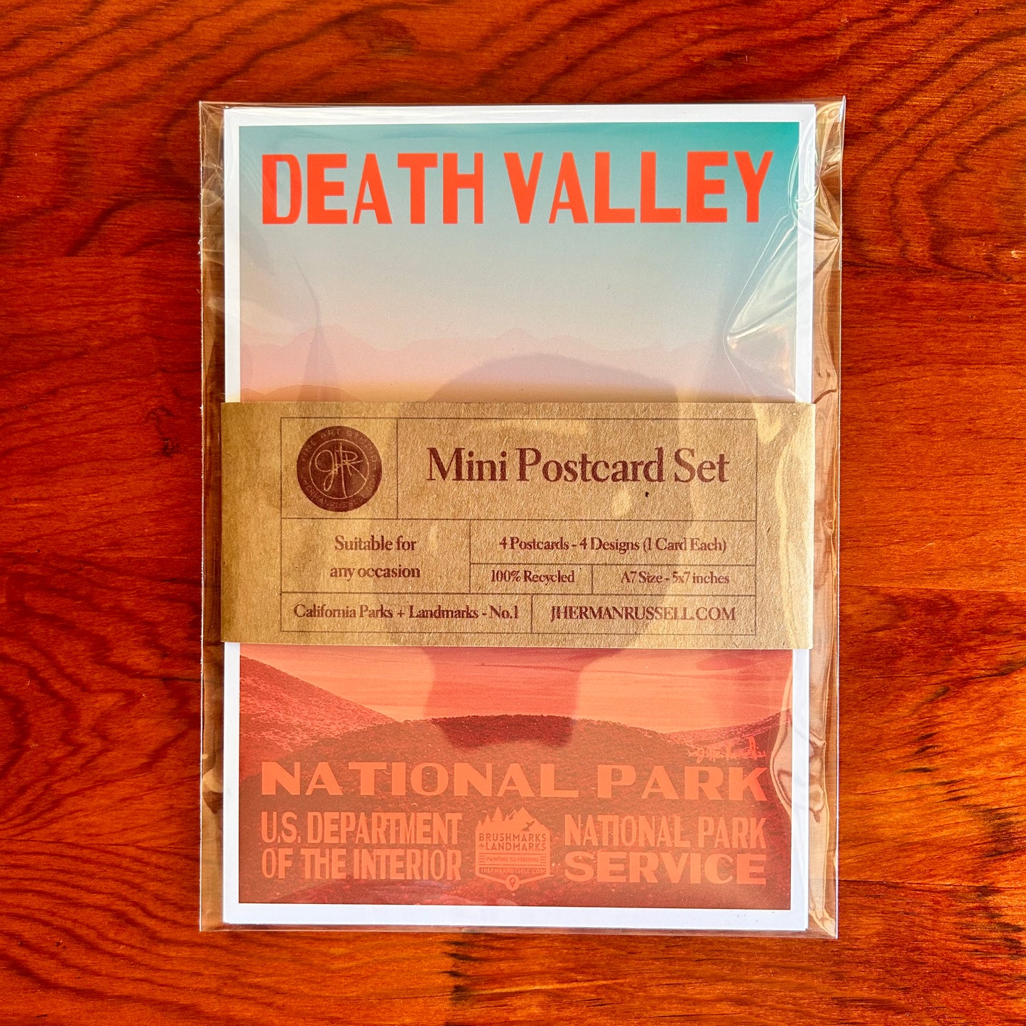 California Park + Landmark Postcard Set No.1 (4pk)