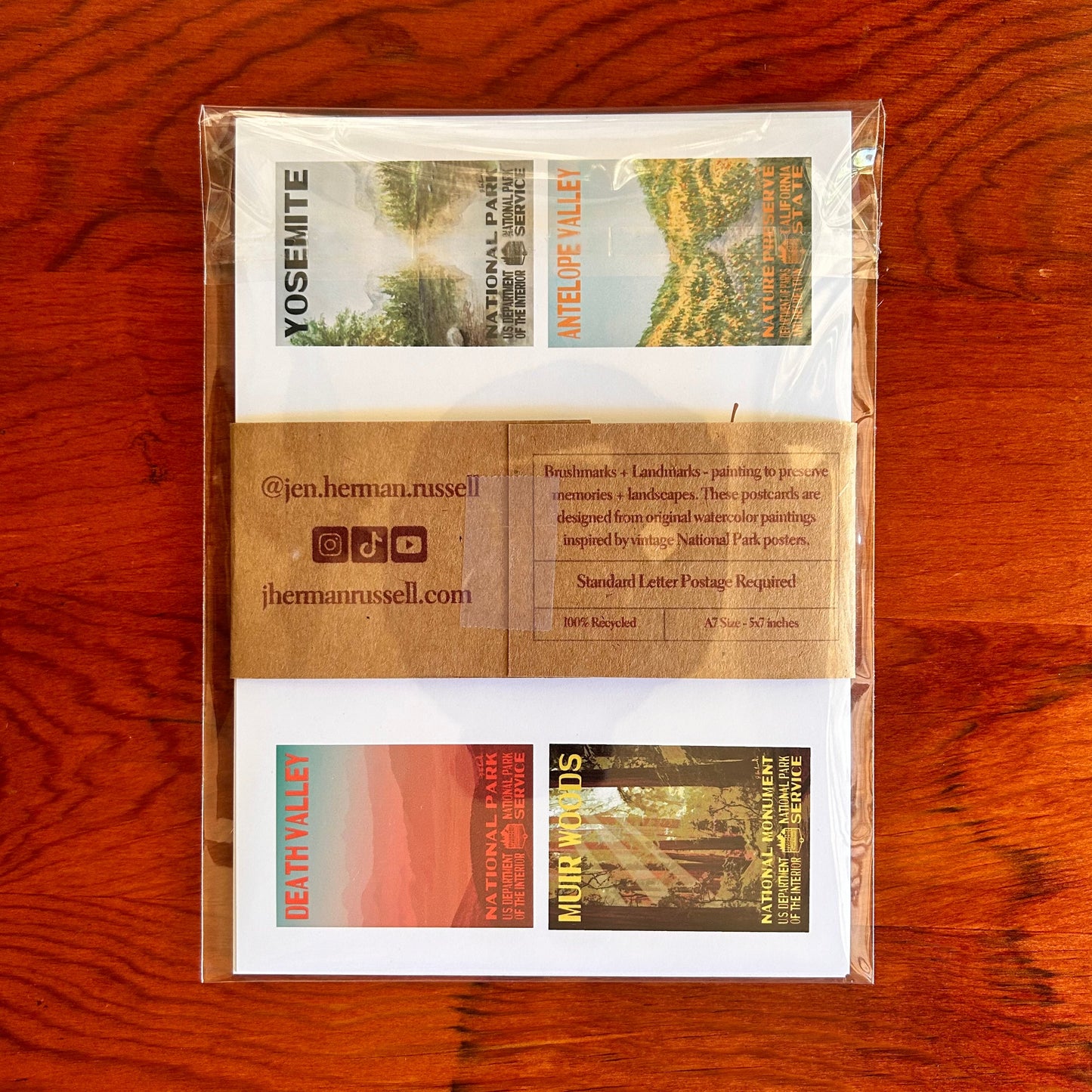 California Park + Landmark Postcard Set No.1 (8pk)