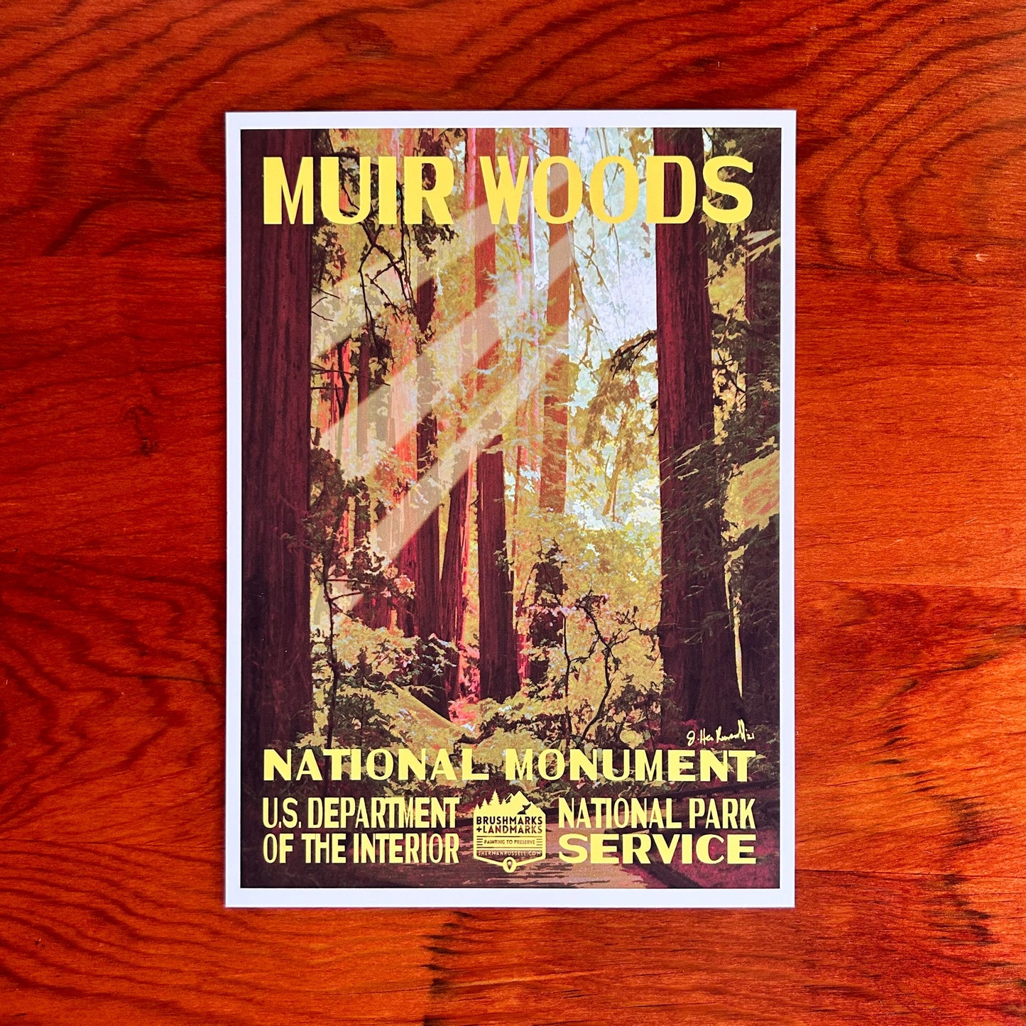 California Park + Landmark Postcard Set No.1 (8pk)