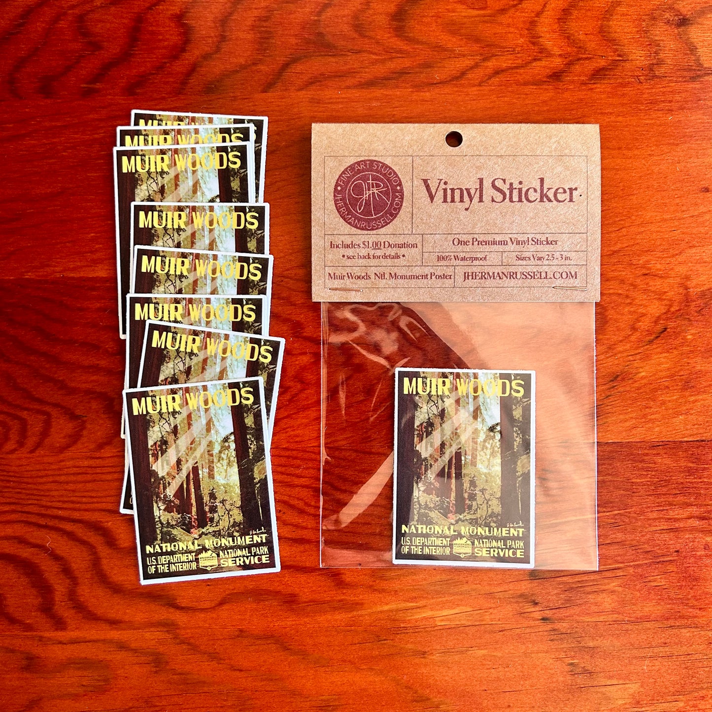 Muir Woods National Monument Sticker