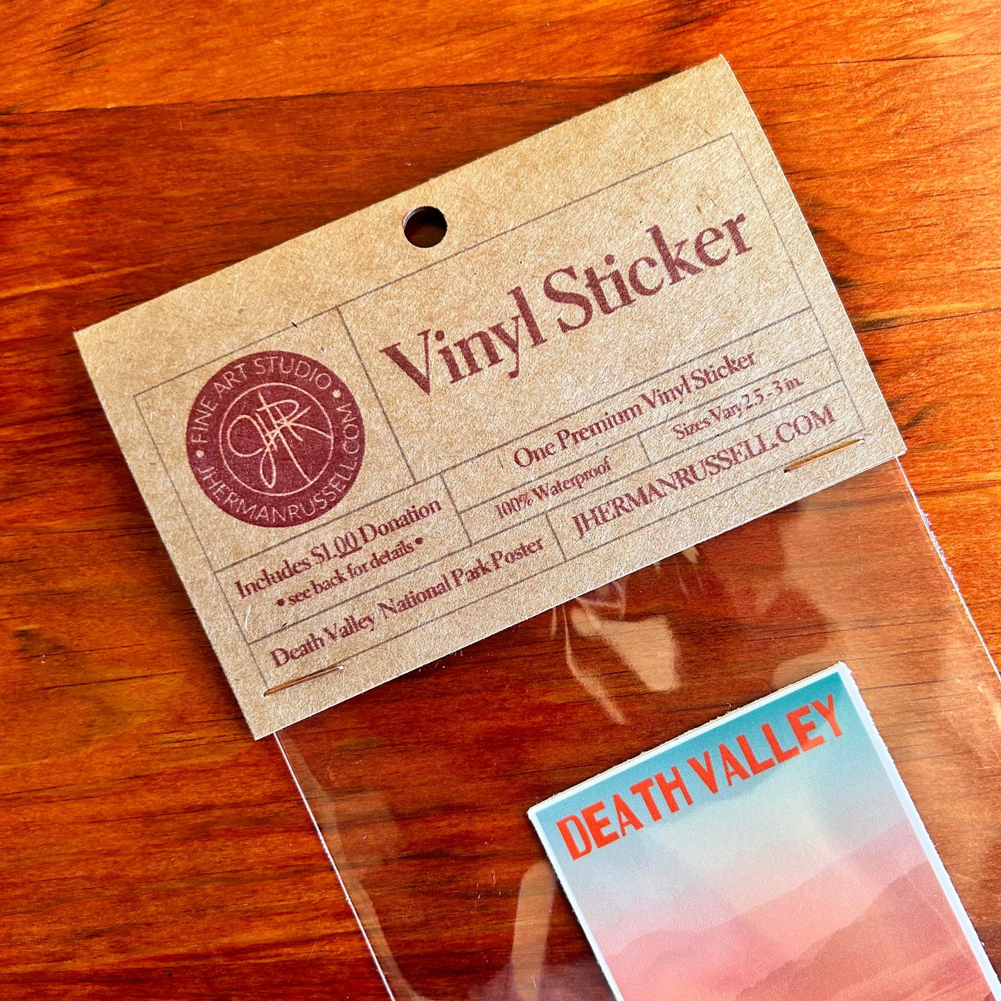 Death Valley National Park Sticker