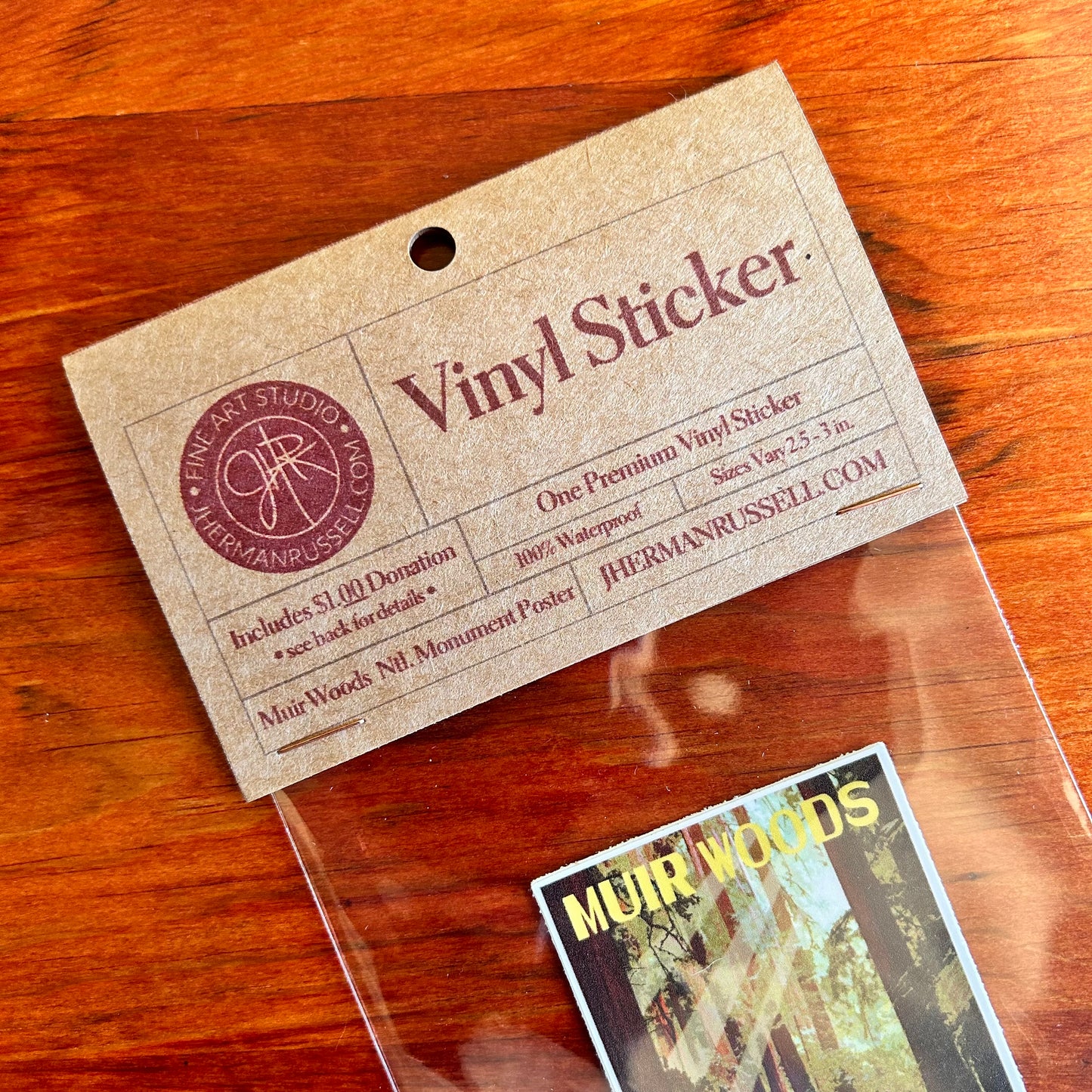 Muir Woods National Monument Sticker