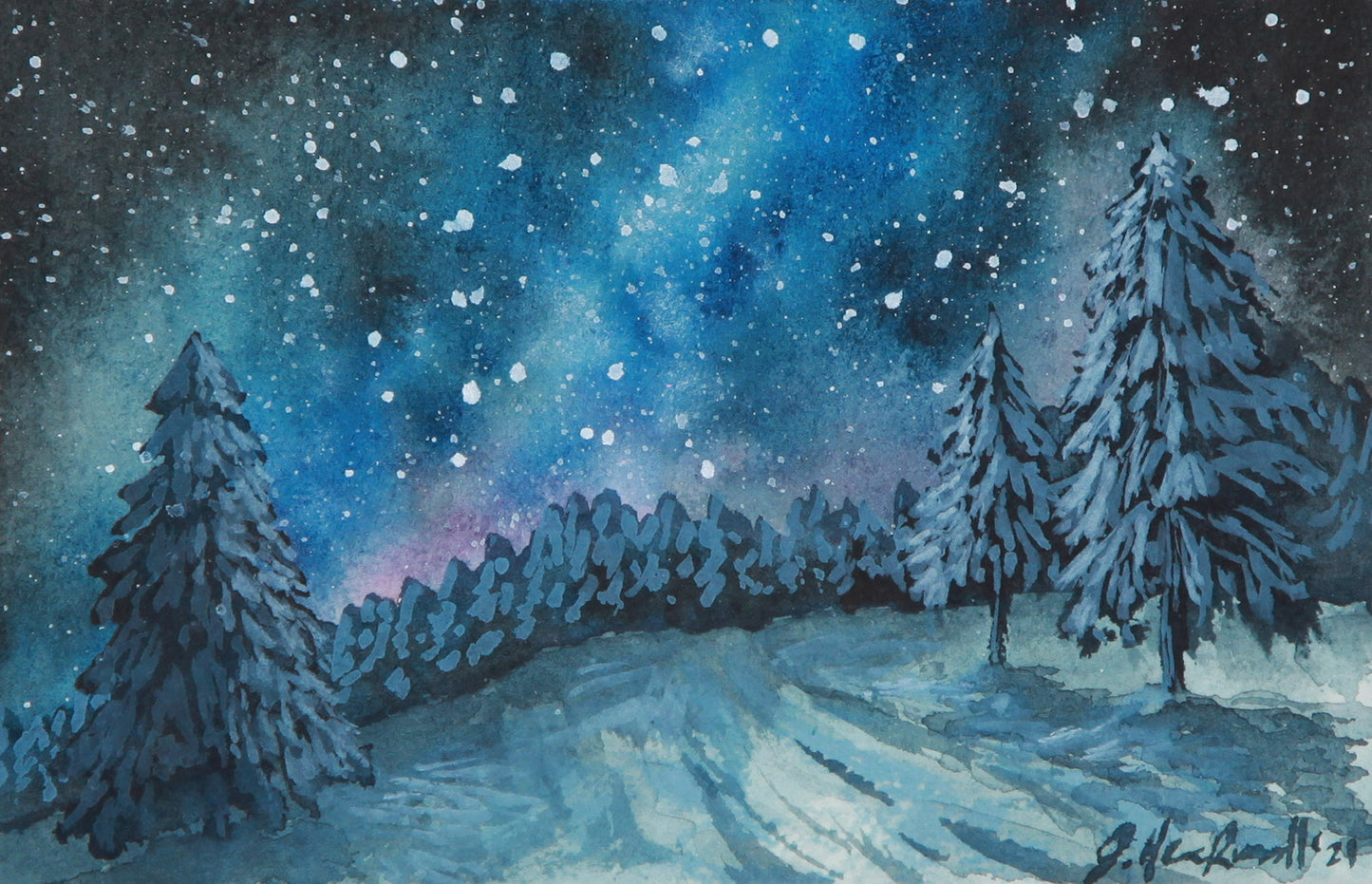 Starry Night no.7 - Print