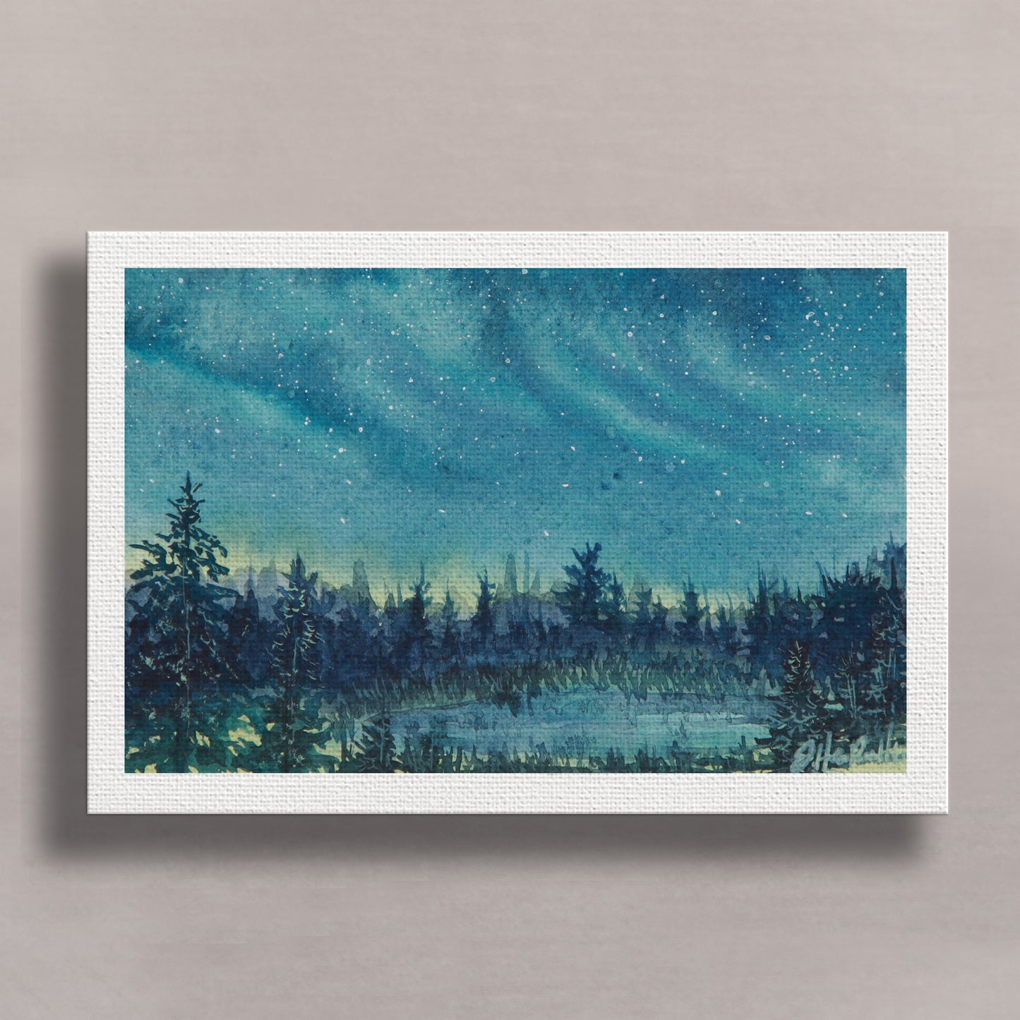 Among The Pines - Print