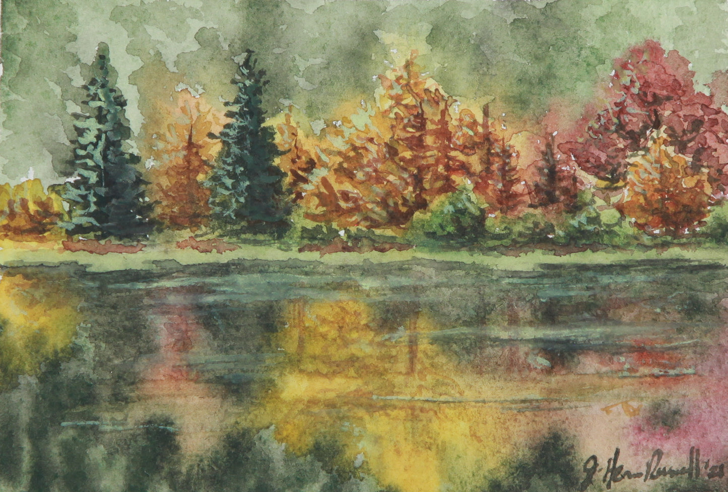 Fall Real no.7 - Original