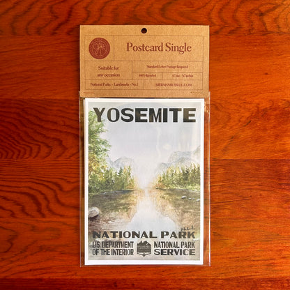 Yosemite Valley Postcard