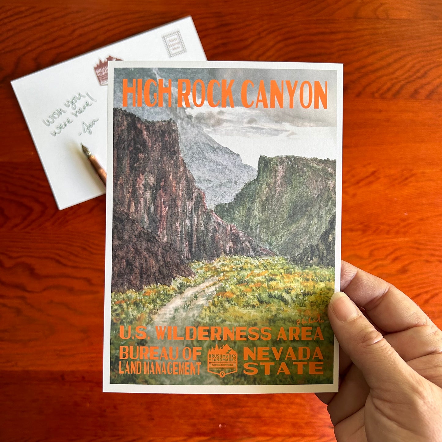 High Rock Canyon Postcard