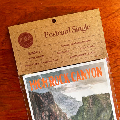 High Rock Canyon Postcard