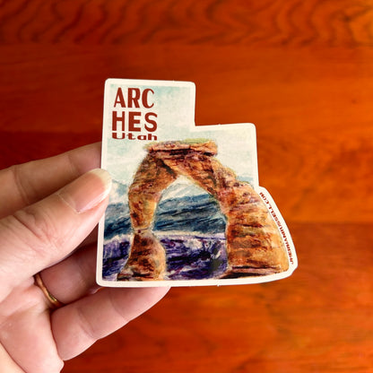 Arches National Park Utah Sticker