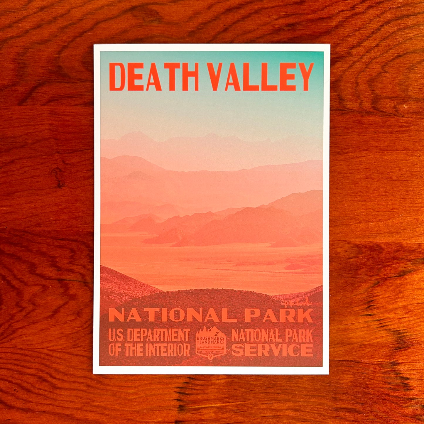 Death Valley Postcard