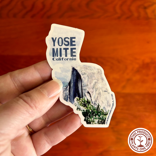 Yosemite National Park California Sticker