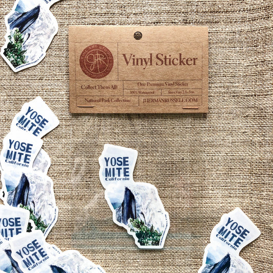 Yosemite National Park Sticker